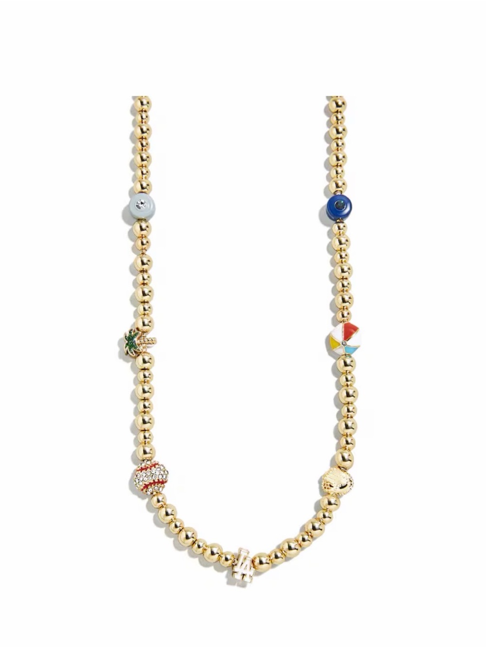 Los Angeles Dodgers BaubleBar Pisa Charm Necklace - Picture 3 of 3